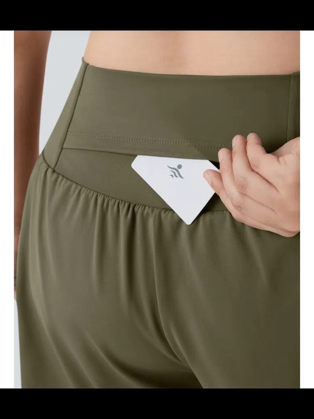 HALARA Olive Green Active Skort - Picture 3 of 5
